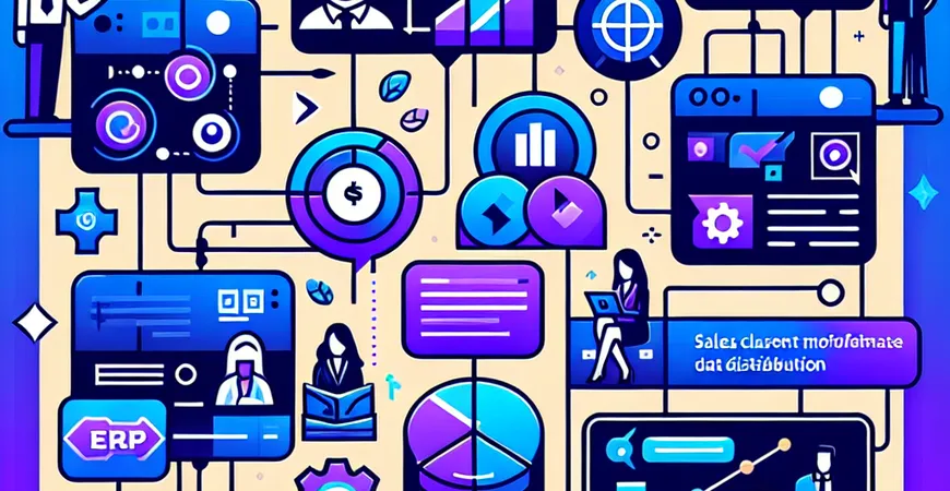  销售客户数据散？ERP平台的5大整合方案